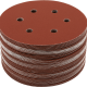 6-Inch Round Sanding Discs – 120 Grit, 50 Pcs | Hook & Loop Backed Sandpaper | Orbital Sander Compatible | Aluminium Oxide | 6-Hole Design for Wood, Metal, Paint & Varnish