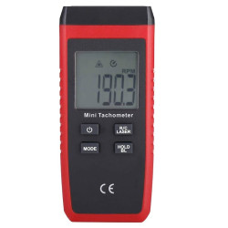 Mini Non-Contact Digital LCD Tachometer RPM Tach Speed Meter 