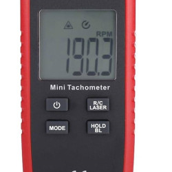 Mini Non-Contact Digital LCD Tachometer RPM Tach Speed Meter 