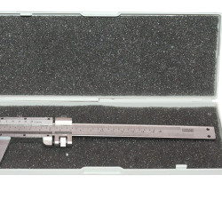 Vernier Caliper Range 150mm/ 6 Inch for Inside, Outside, Depth and Step Measurements with Case, 0.001"/0.02mm Graduation