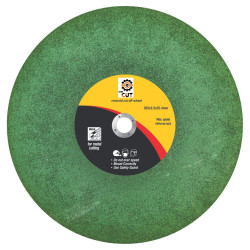 14-Inch Green Cut Off Wheel for Cutting Metal/Steel/Pipe/Iron Bar 355 X 2.8 X 25.4 mm, Green (Pack of 5)