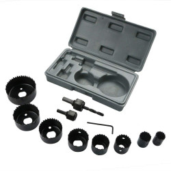 11 in 1 Metal Alloys/Wood Hole Saw Cutting Set Kit (19-64 mm)