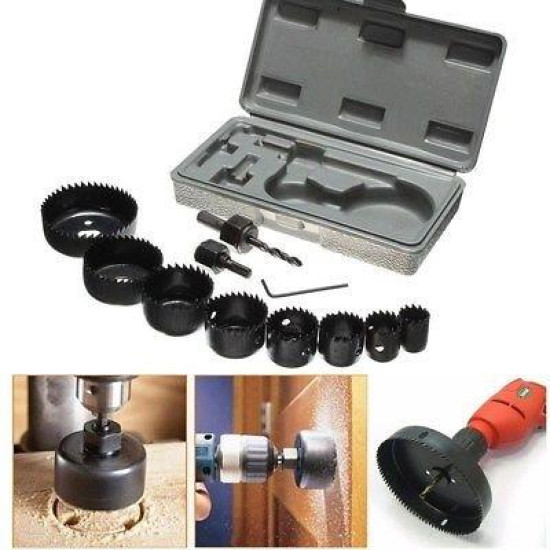 16 in 1 Metal Alloys Wood Hole Saw Cutter Set (19-127mm)
