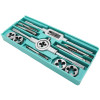 12 pcs Metric Tap and Die Set Thread Tool M6 to M12 Thread Repair Plug Metric Wrench Die Holder Screwdriver with Storage case