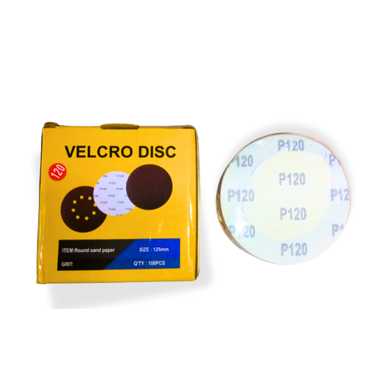 100pcs 5 Inch (125mm) Aluminum Oxide Sandpaper Discs – No Hole Hook & Loop Sanding Pads for Orbital Sander 100pcs 5 Inch (125mm) Aluminum Oxide Sandpaper Discs – No Hole Hook & Loop Sanding Pads for Orbital Sander